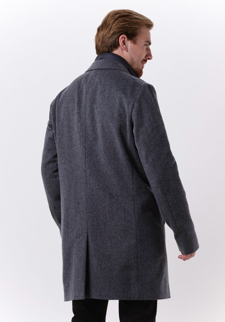 BOSS grijze boss mantel h-hyde-bib