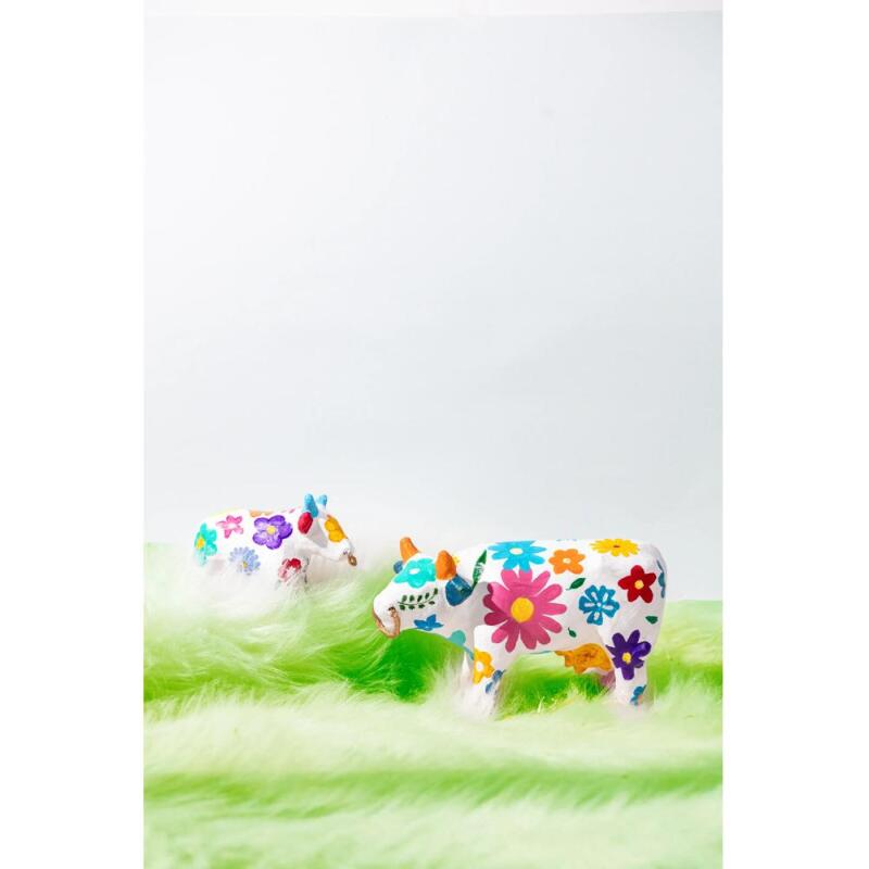 Vache avec anneau 20x8x13cm - Kraft