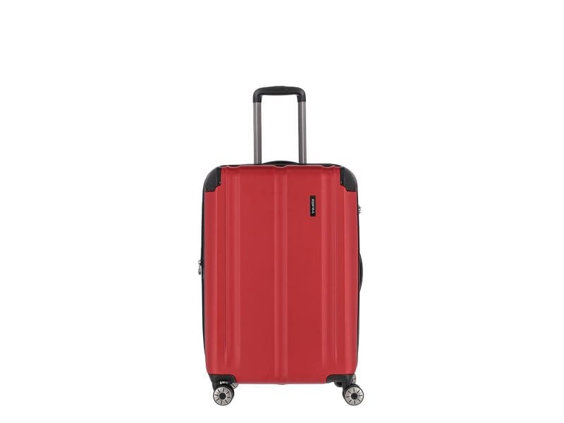 travelite City Trolley M erweiterbar, Rot Reisekoffer
