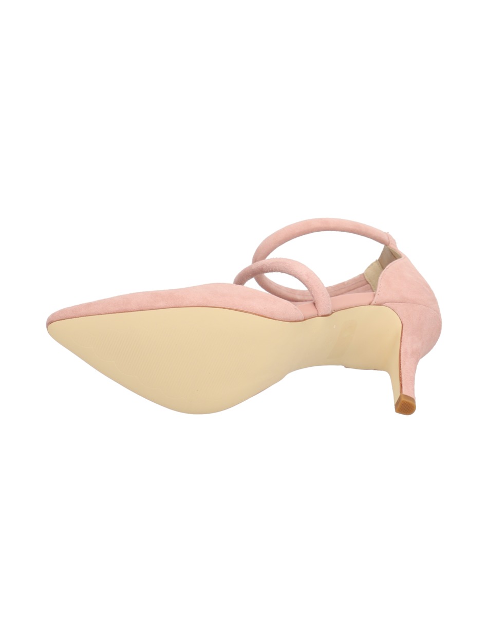 Veloursleder Pumps