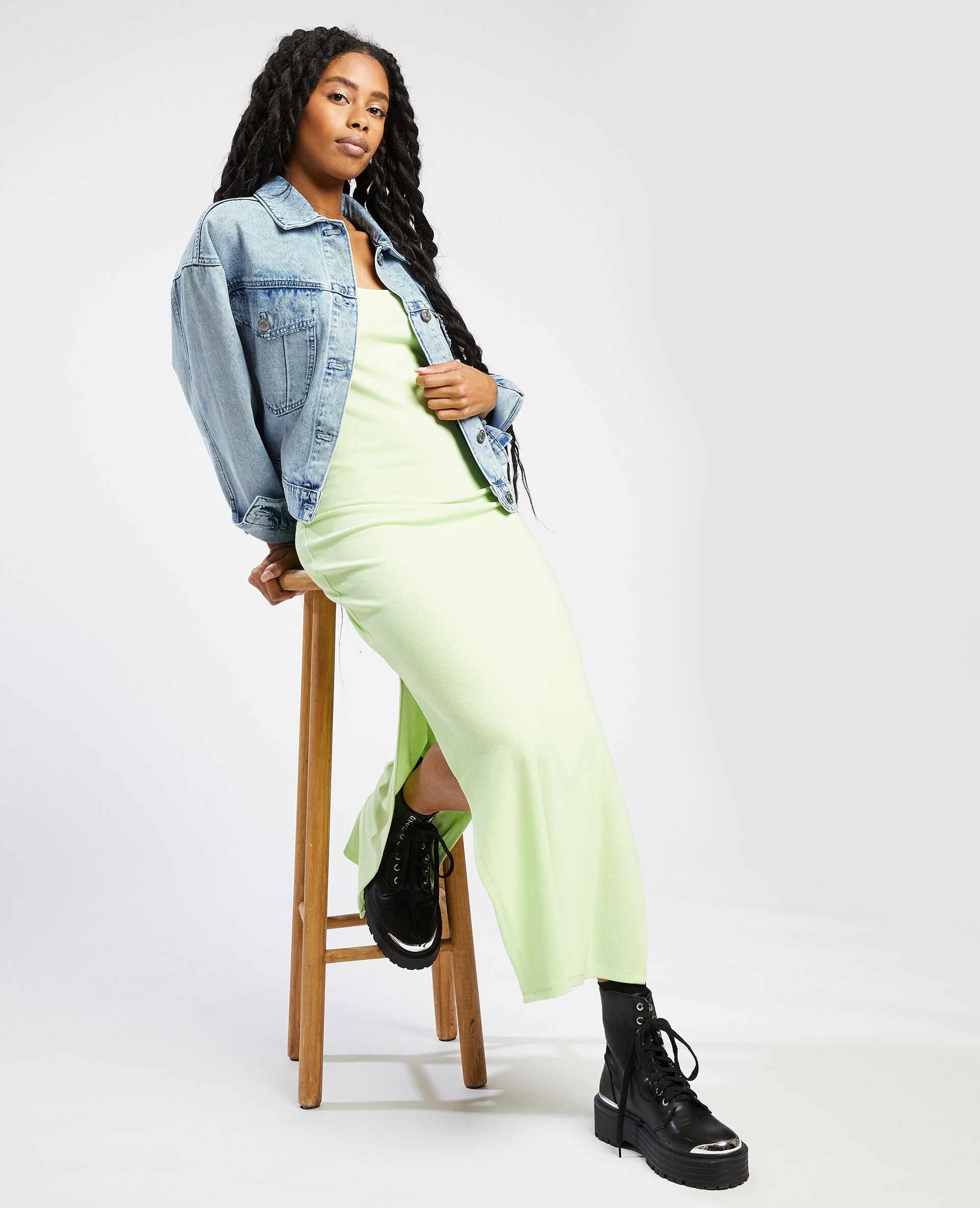 Veste en jean - Bleu clair