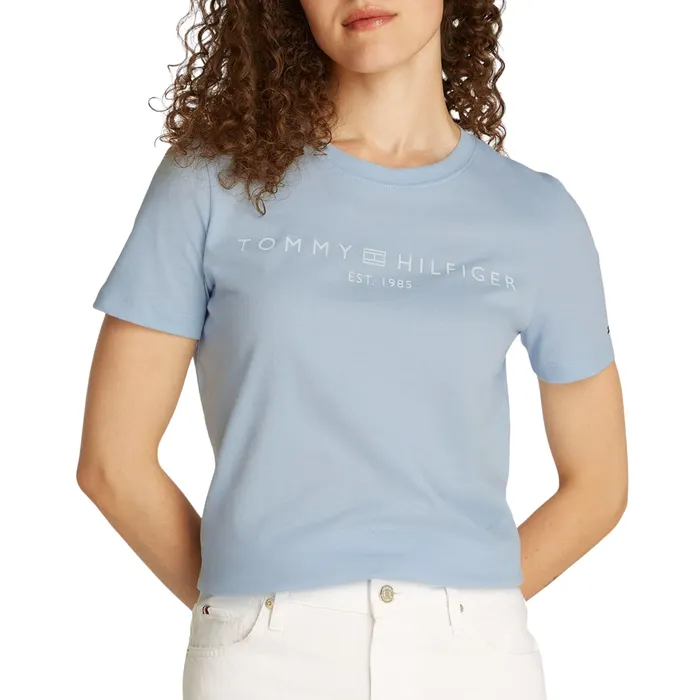 Tommy Hilfiger Regular Corp Logo Shirt Dames
