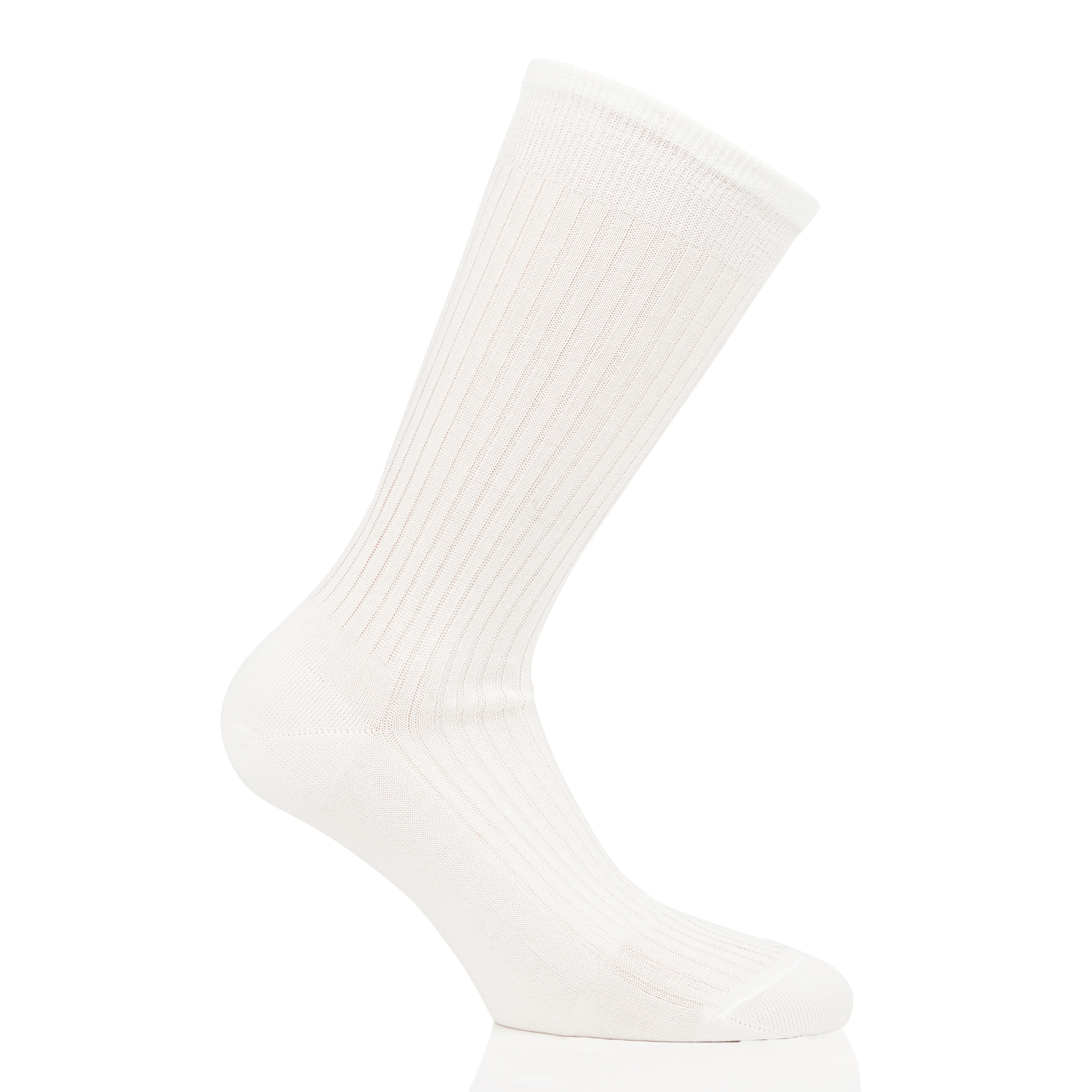 Chaussettes en coton | Beige