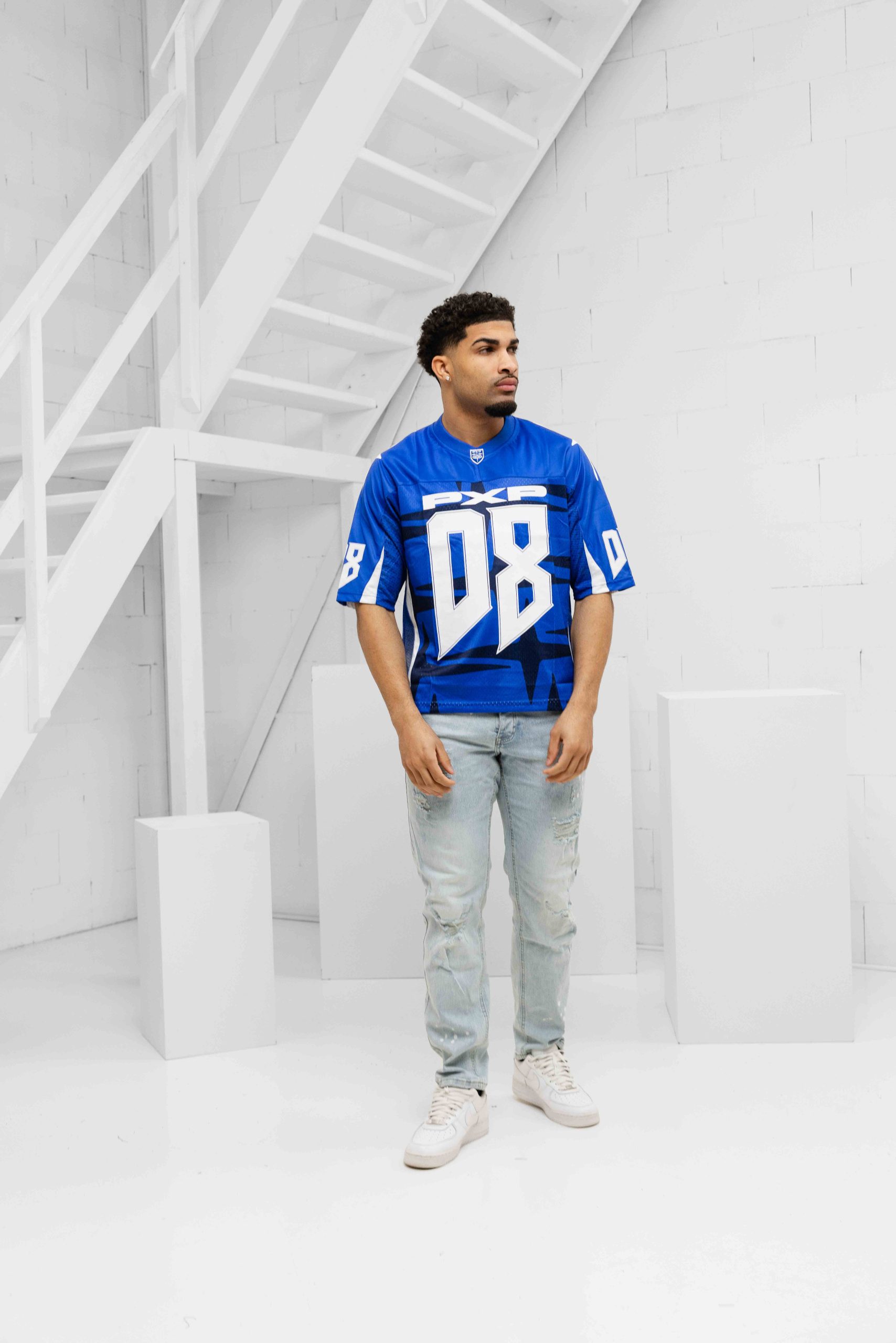 Project X Paris Training T-Shirt Heren Blauw