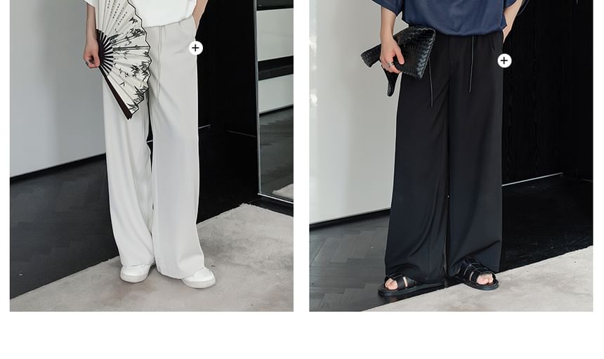 CHIC ERRO - Effen top met kraag, elleboogmouwen en col