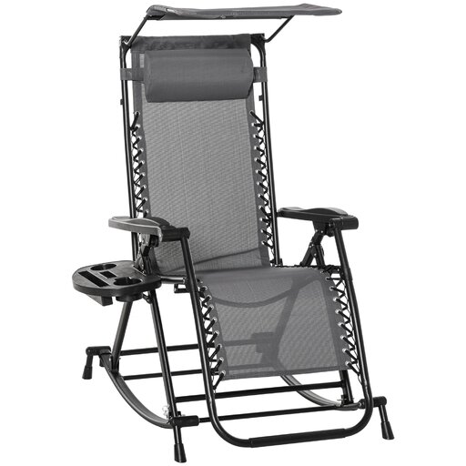 Silla Mecedora Outsunny 84a-080v01gy