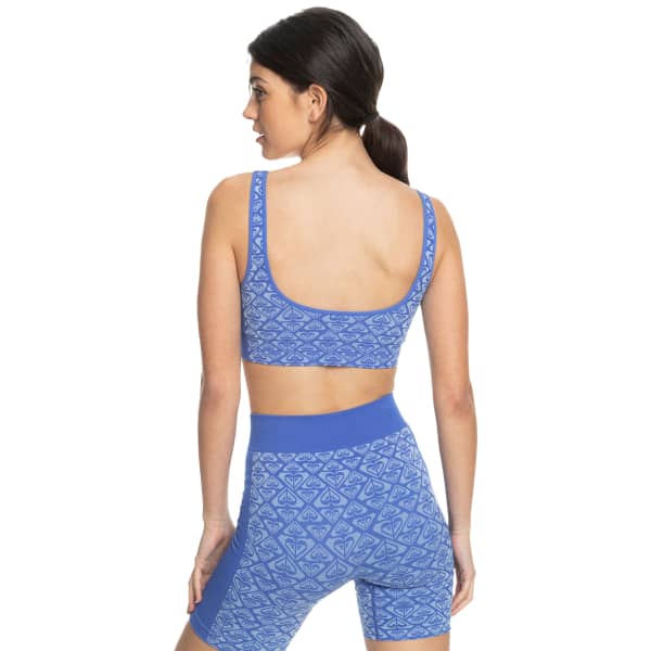 Brassière running ROXY CHILL OUT SEAMLESS HEART BRA W ULTRA MARINE