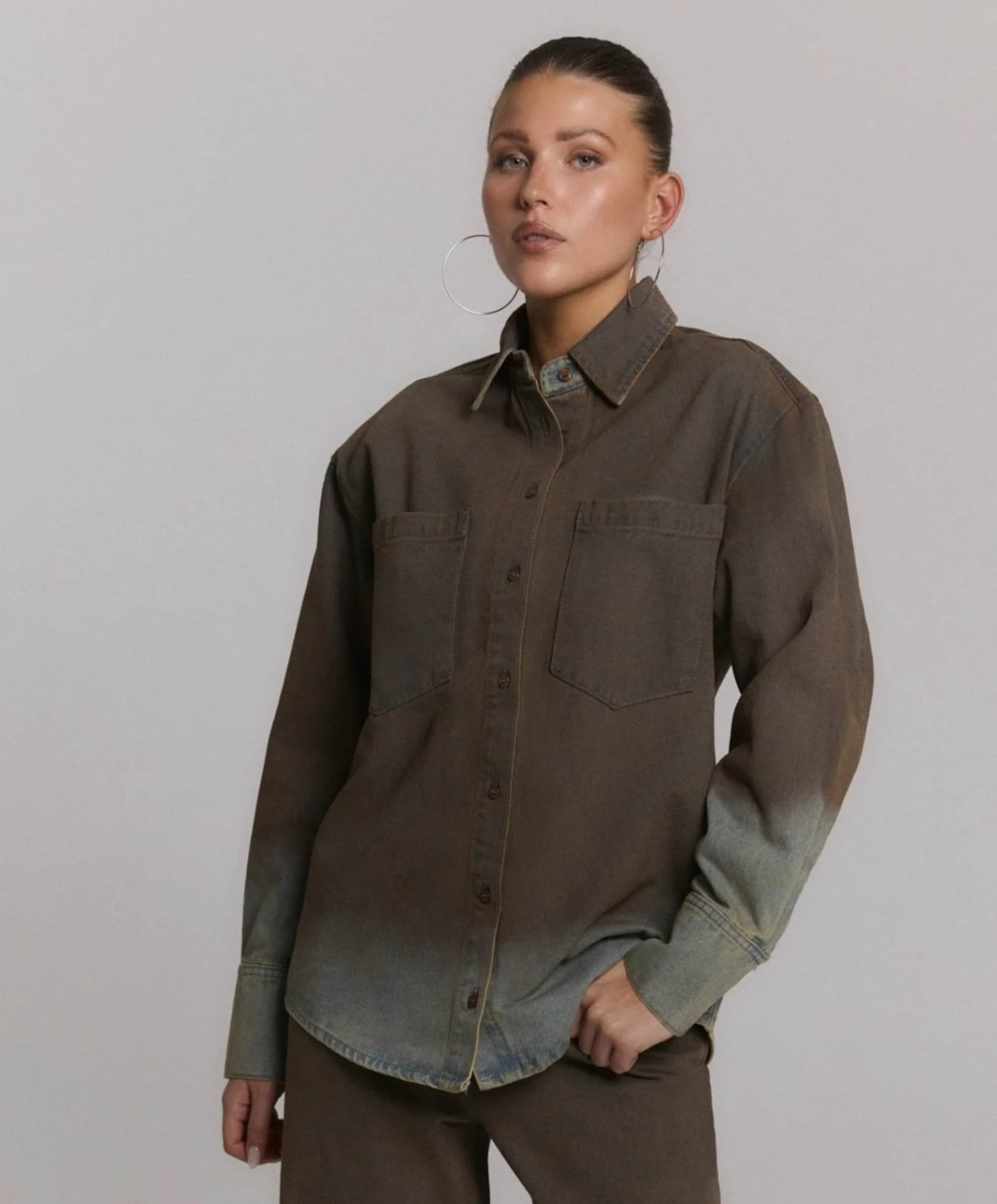 Refined Department Dames blouse blauw