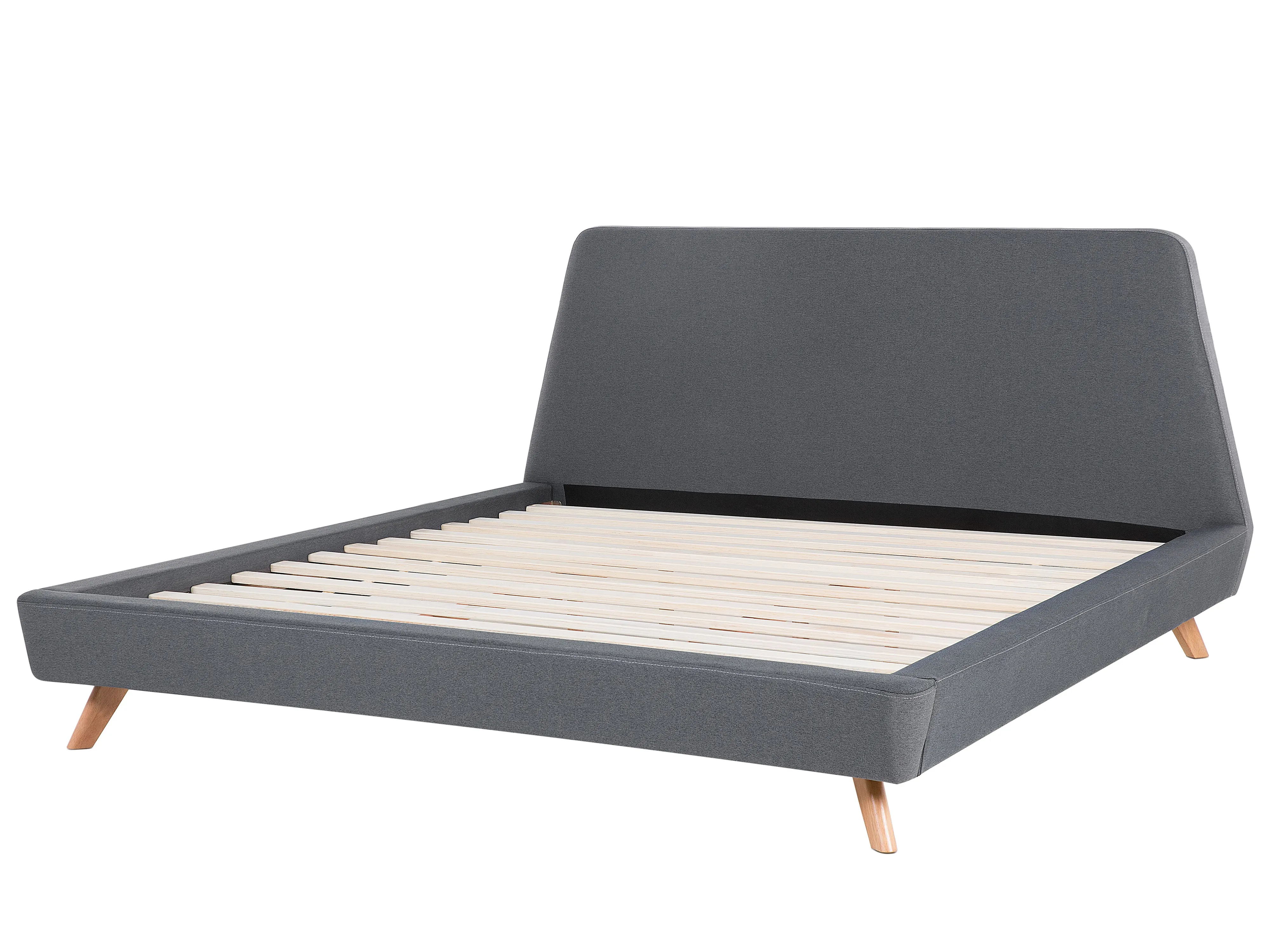 Bed Stof VIENNE 180 x 200 cm Grijs