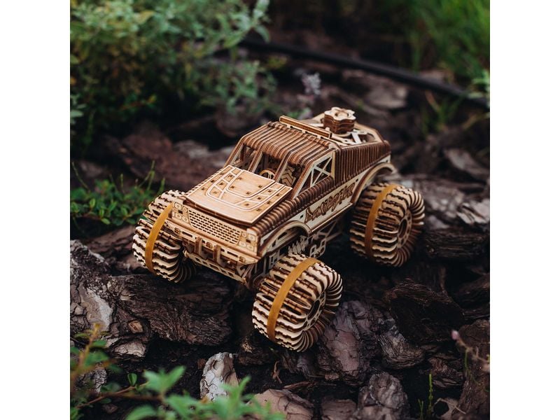 WoodTrick Bausatz Monster Truck Monster Truck 3D Holzbausatz