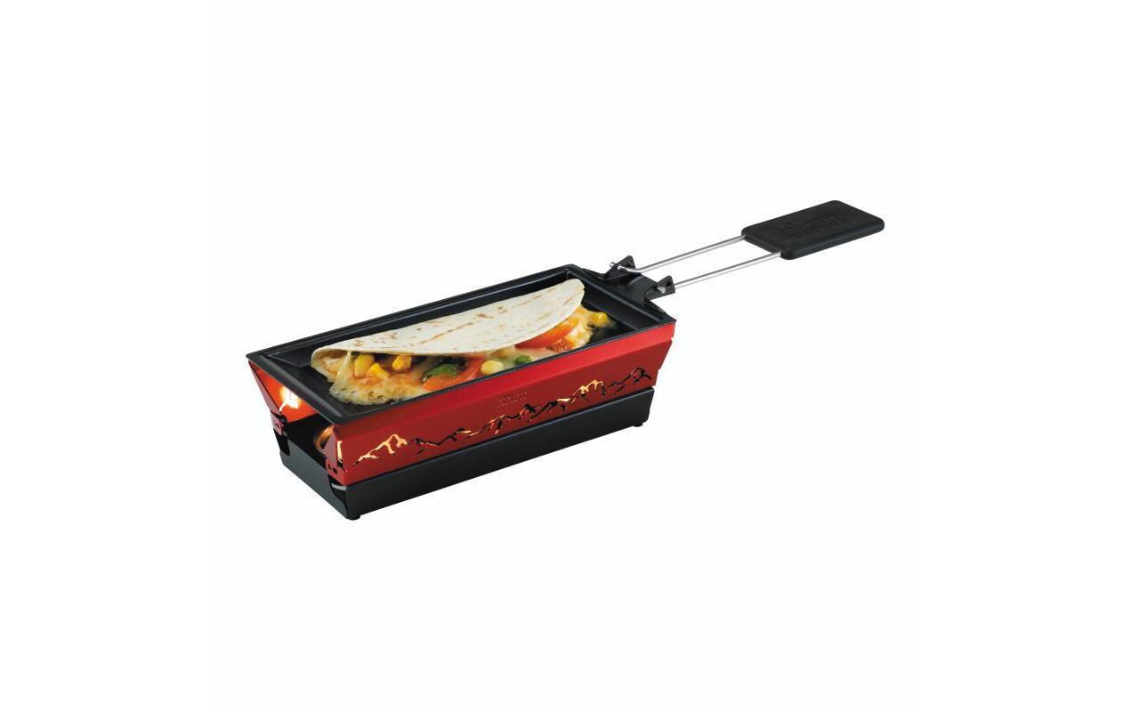 Teelicht-Raclette Mini Candle Light RotRaclette-Vergnügen bei Kerzenschein