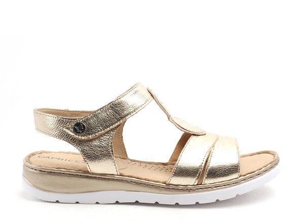 Caprice nu pieds plats femme 28154 or