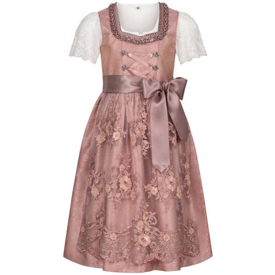 Nübler Kinderdirndl 3-teilig Sabrina Rosa