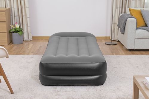 Bestway Luchtbed gevlokt met ingebouwde luchtpomp 191x97x46 cm