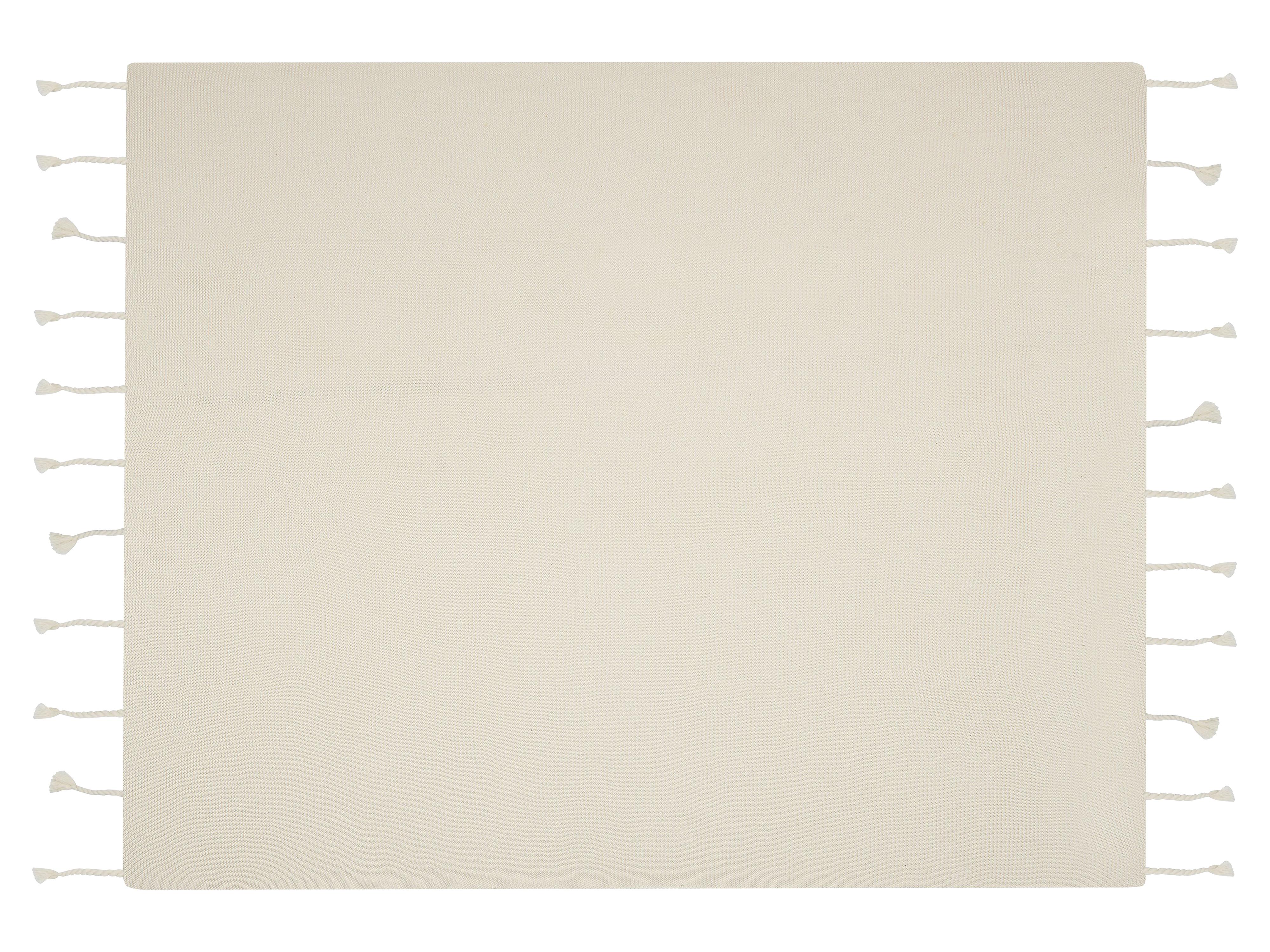 Plaid NAZILLI Katoen 125 x 150 cm Beige