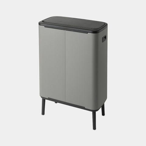 Bo Touch Bin Hi 60 liter - Mineral Concrete Grey