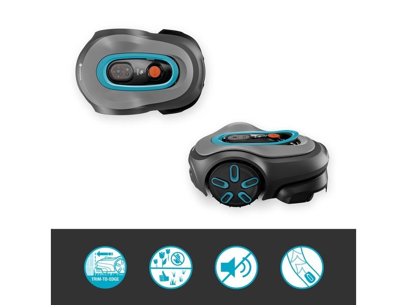 GARDENA Mähroboter Smart Sileno Pro 600 600 m² Intelligenter Rasenmäher
