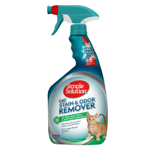 Removedor de manchas e odores de gato Simple Solution