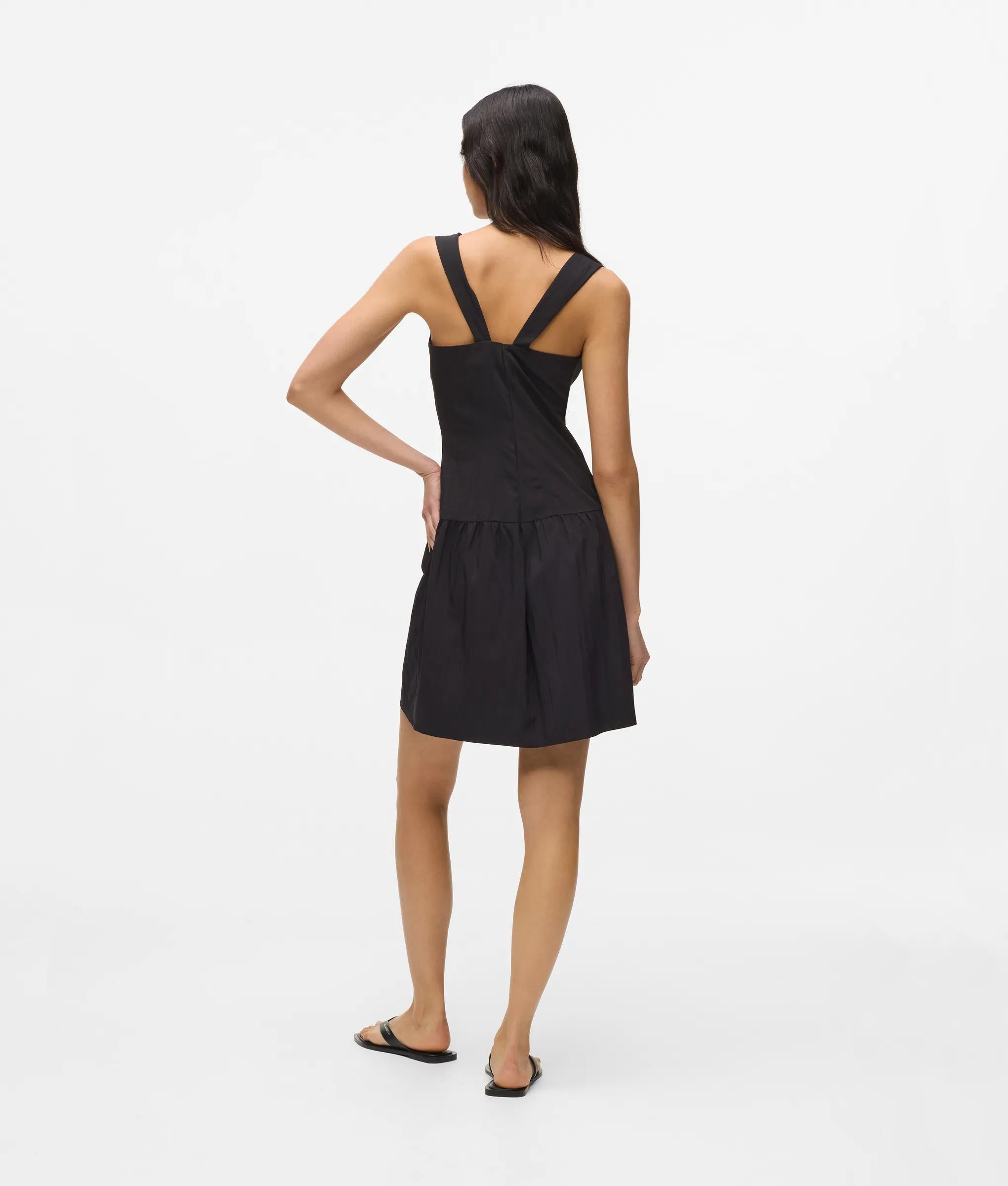 Stropdas detail mini Jurk