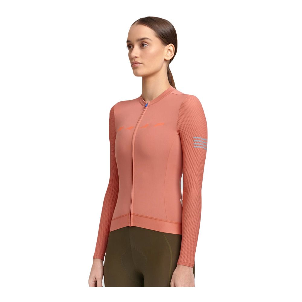 Maap EVADE PRO BASE LS JERSEY - Maillot Femme rose