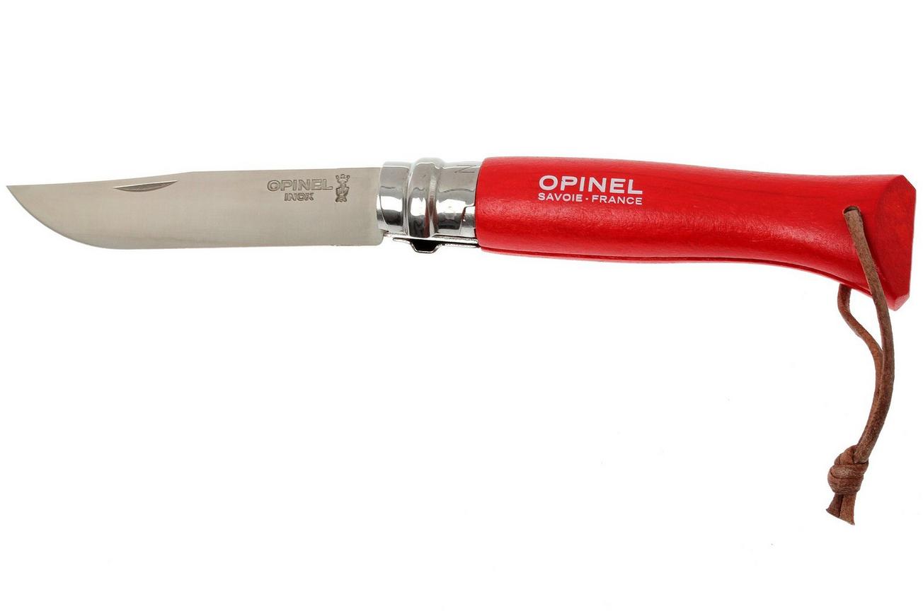 Opinel Trekking zakmes No. 08, Red