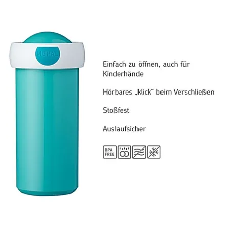 Mepal Verschlussbecher Campus 300 ml - türkis