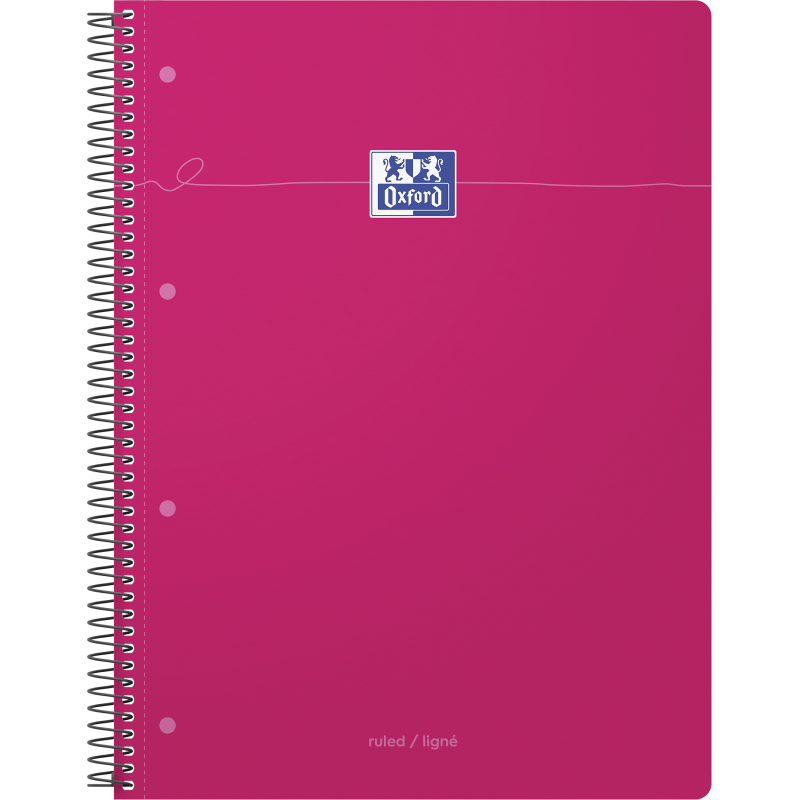 Cahier Oxford Smart Spirale 4 Trous 230X297 160P Optik P. Ligne 7