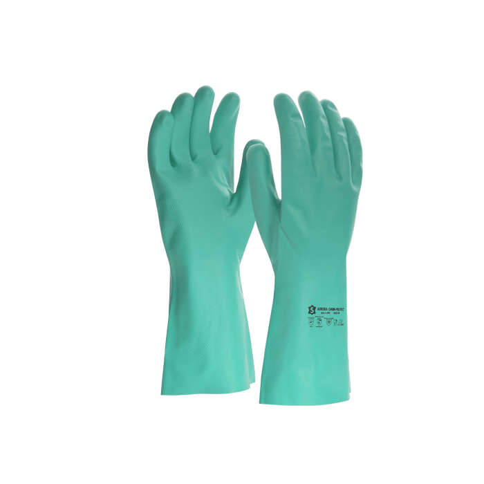 Chemisch Bestendige Handschoen Nitril Maat 8 Per paar (6151801752781)