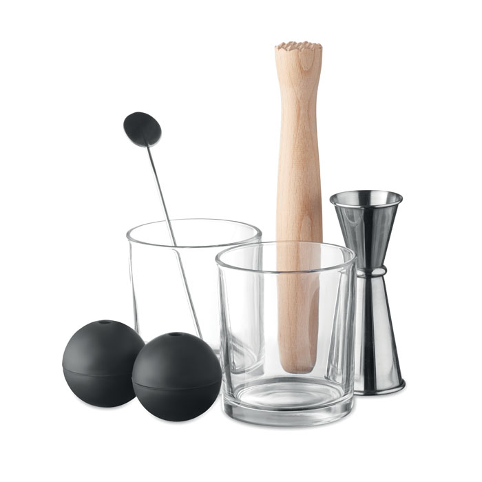 GiftRetail MO6620 - NIGHT Set de 7 pièces pour cocktail