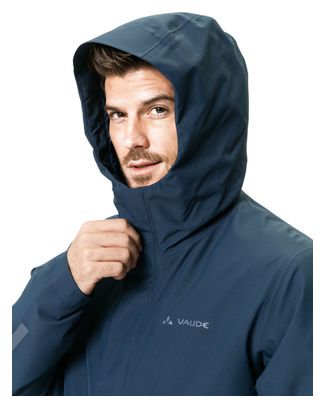 Parka Doublée Vélo Homme Vaude Cyclist II Bleu