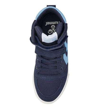 Hummel Sko - Slimmer Stadil High JR - Blåck Iris
