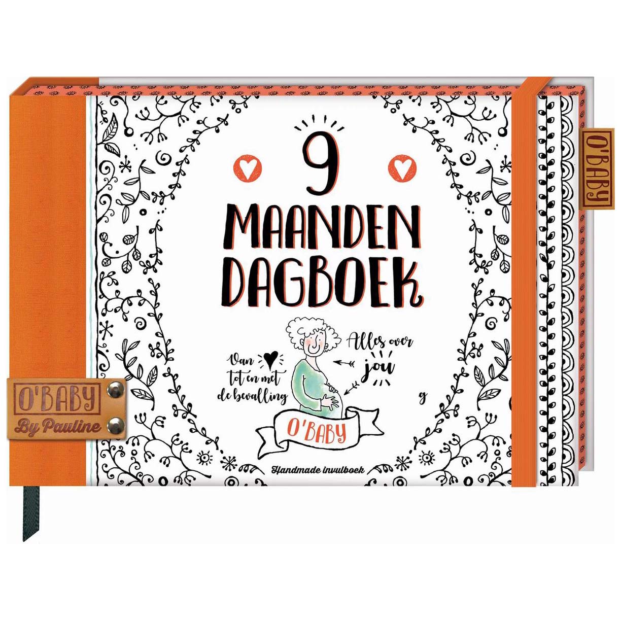 Pauline O'Baby invulboek 9-maanden - zwangerschap  - invulboeken - Prénatal