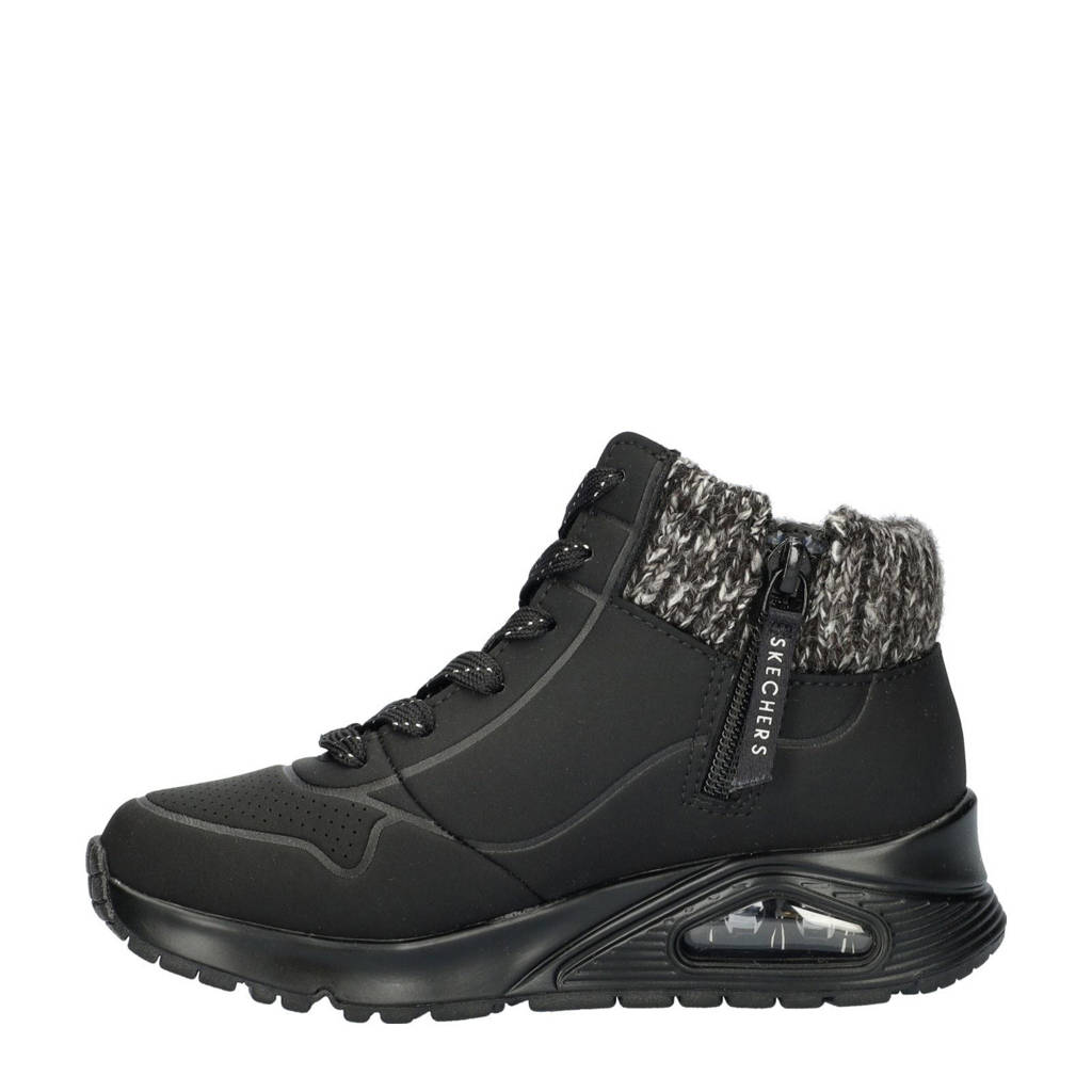 Skechers Uno Gensneakers zwart