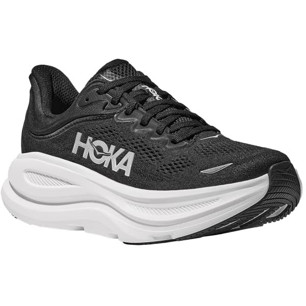 Chaussure running HOKA ONE ONE BONDI 9 W BLACK/WHITE