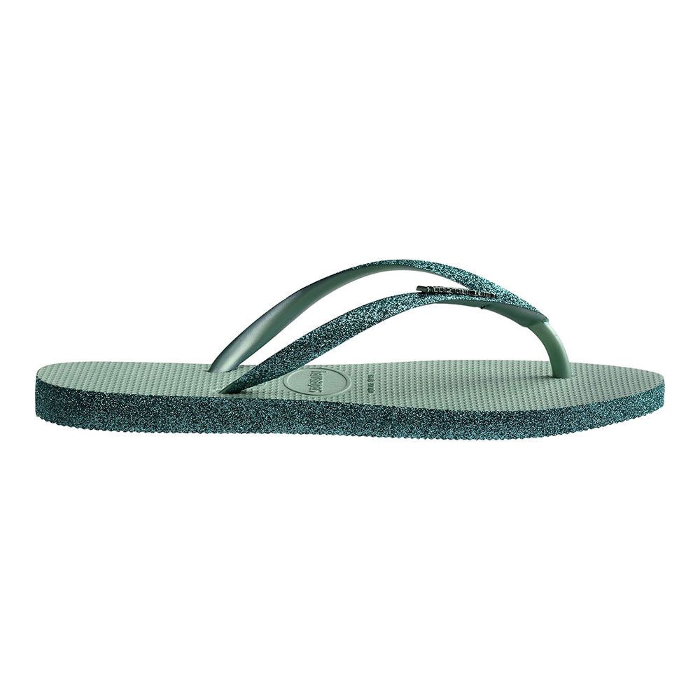 Havaianas SLIM SPARKLE II - Tongs Femme clay
