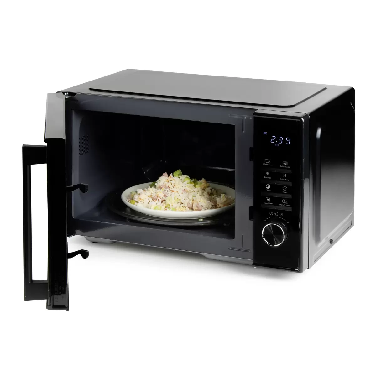 Mikrowelle mit Grill über 23 Domo DO22501G Schwarz
