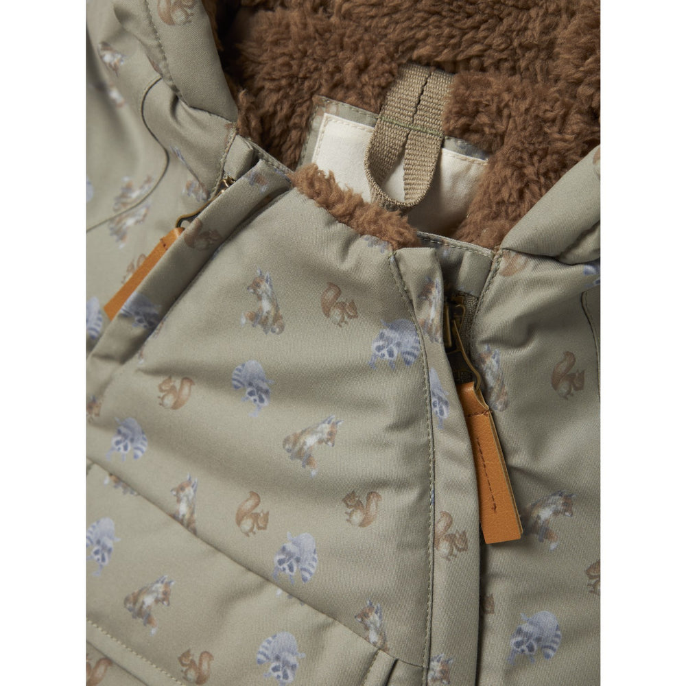 Køb Lil'Atelier Overland Trek Animals Nbmlasnow05 Jkt Aop Fo Lil