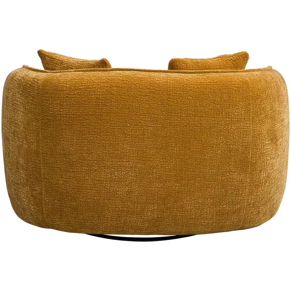 Draaibare Loveseat Enzio - stof Elephant - okergeel