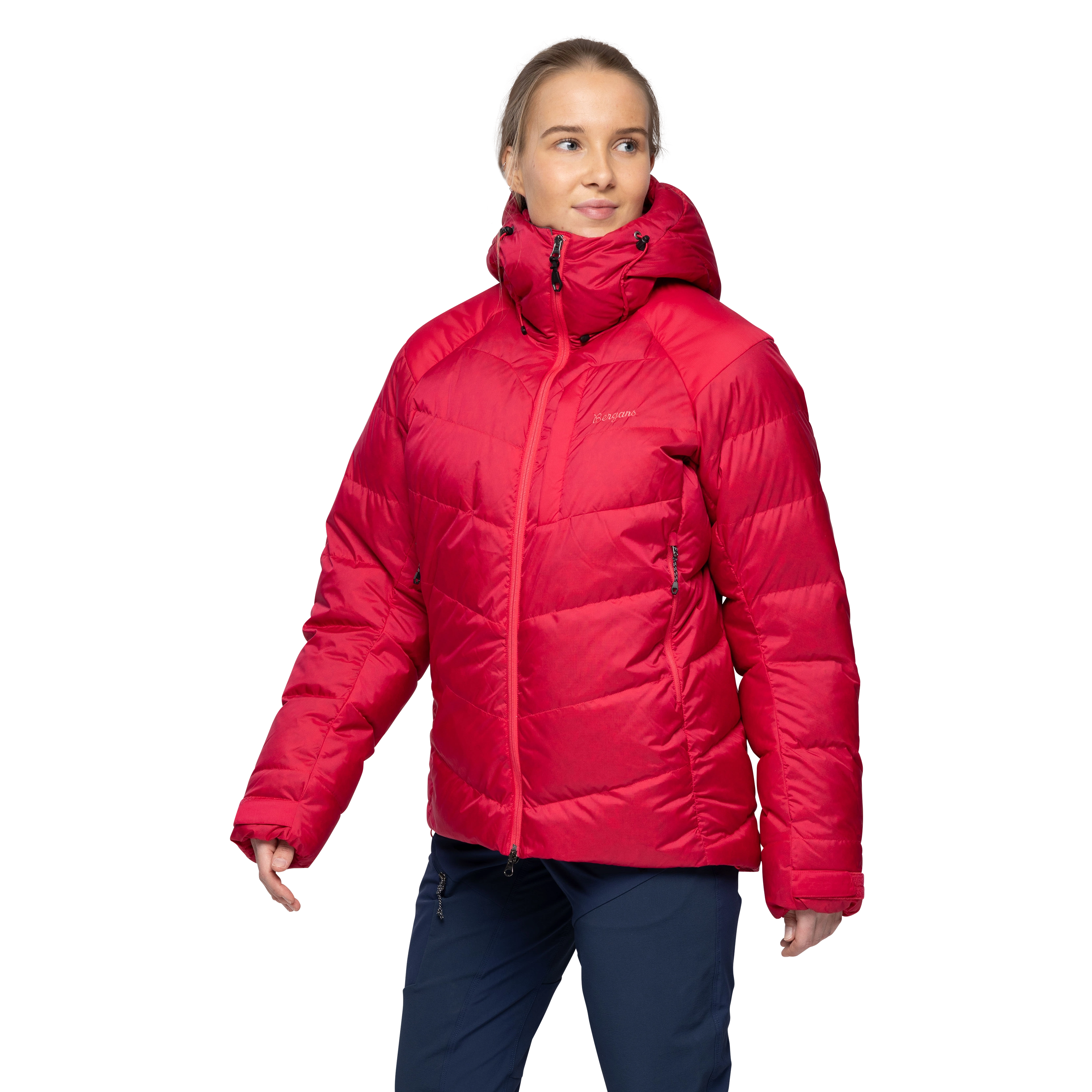 Tind Mountain Down Jacket Women Alpine Rose