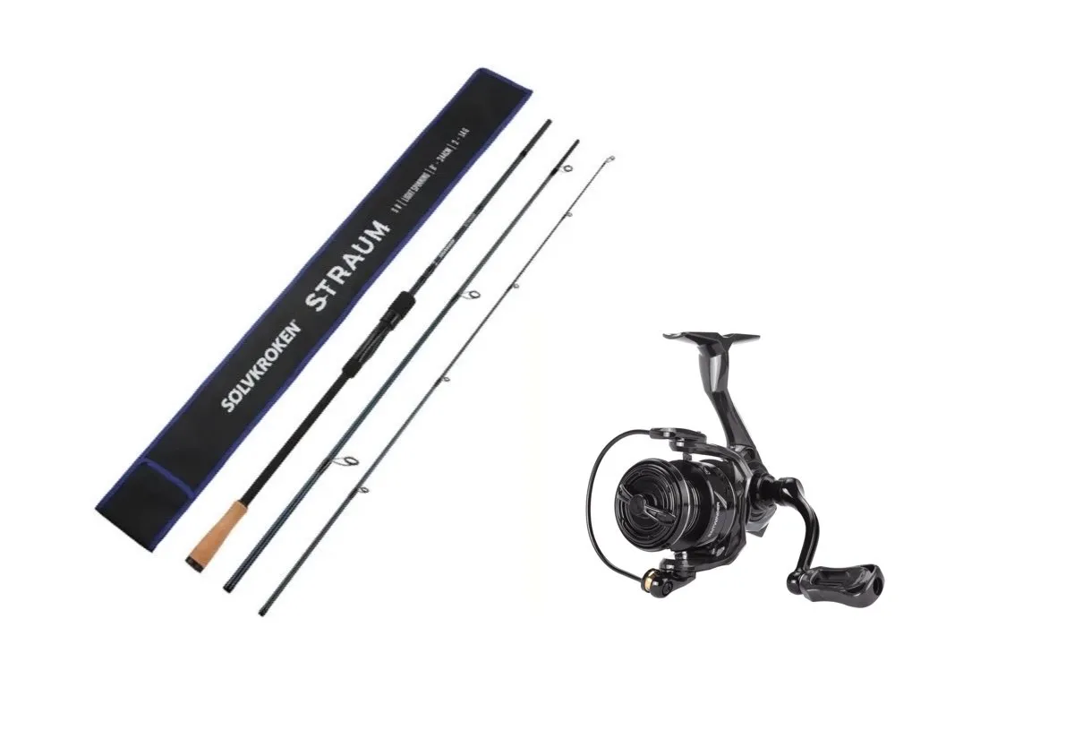 Sølvkroken Sv Straum 244cm 10-30g/Lawson Baitwinder X Fd 3000