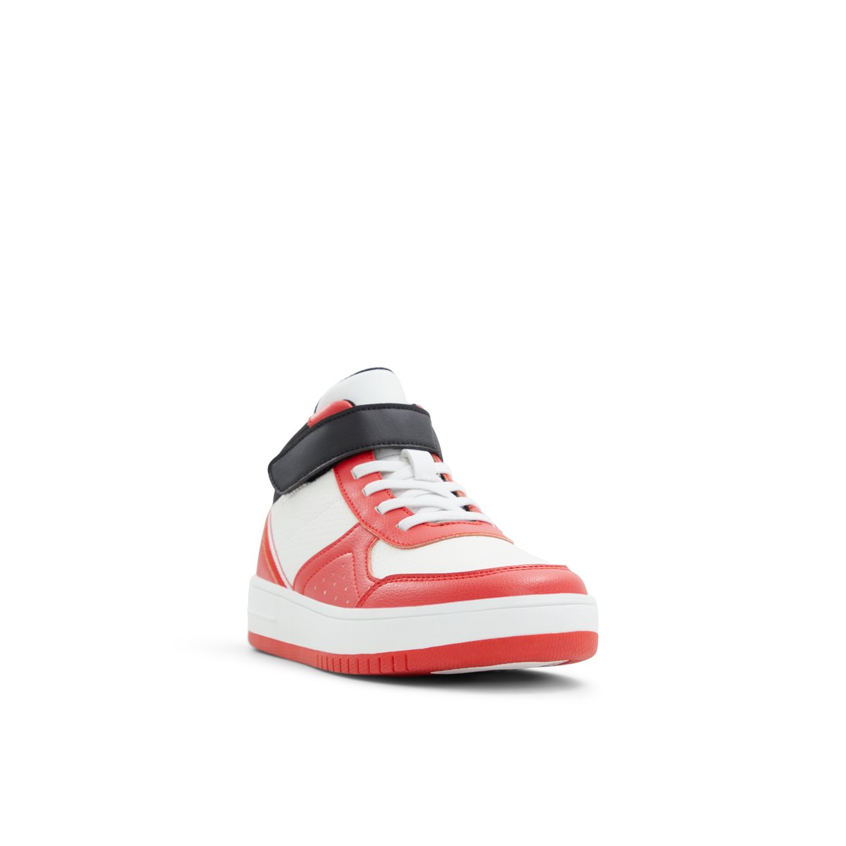 BBX-Swag-jb-Baskets montantes - Talon plat - Rouge Vif
