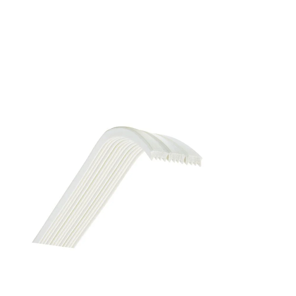 Joint d'isolation adhésif silicone plat pour porte et fenêtre 6m blanc