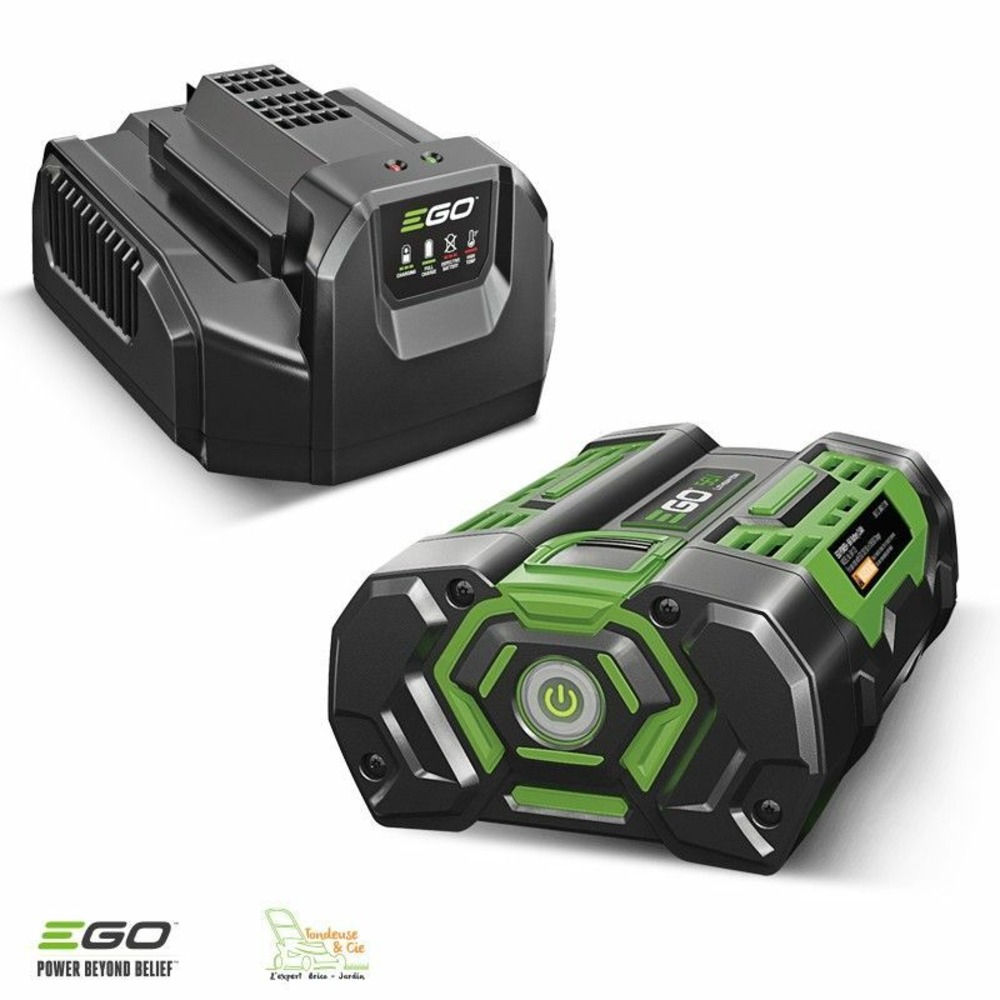 Pack coupe herbe élagage avec moteur électrique sans fil chargeur batterie 56v egopower