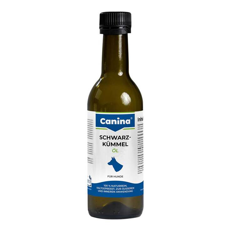 Schwarzkümmelöl Einzelfuttermittel für Hunde, 250 ml