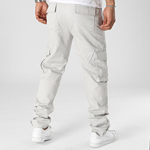 Pantalon Cargo Gris