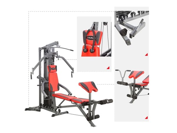 HMS Training Gym TYTAN 10R 200 LBS (90 KG) (17-50-010) - sett 1/9