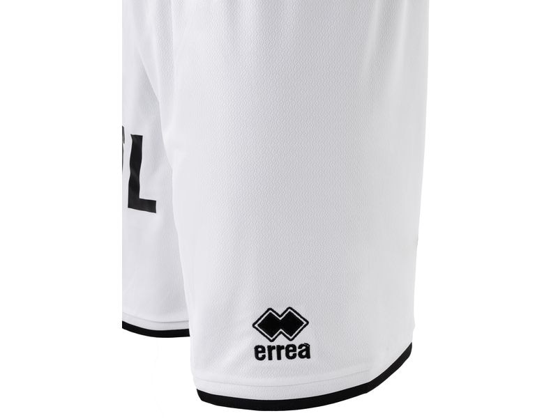 FC Lugano Shorts Home Junior 25/26 122 - 132, Weiss Leichte, strapazierfähige Shorts