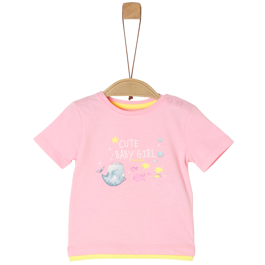 s.Oliver T-Shirt pinkyellow