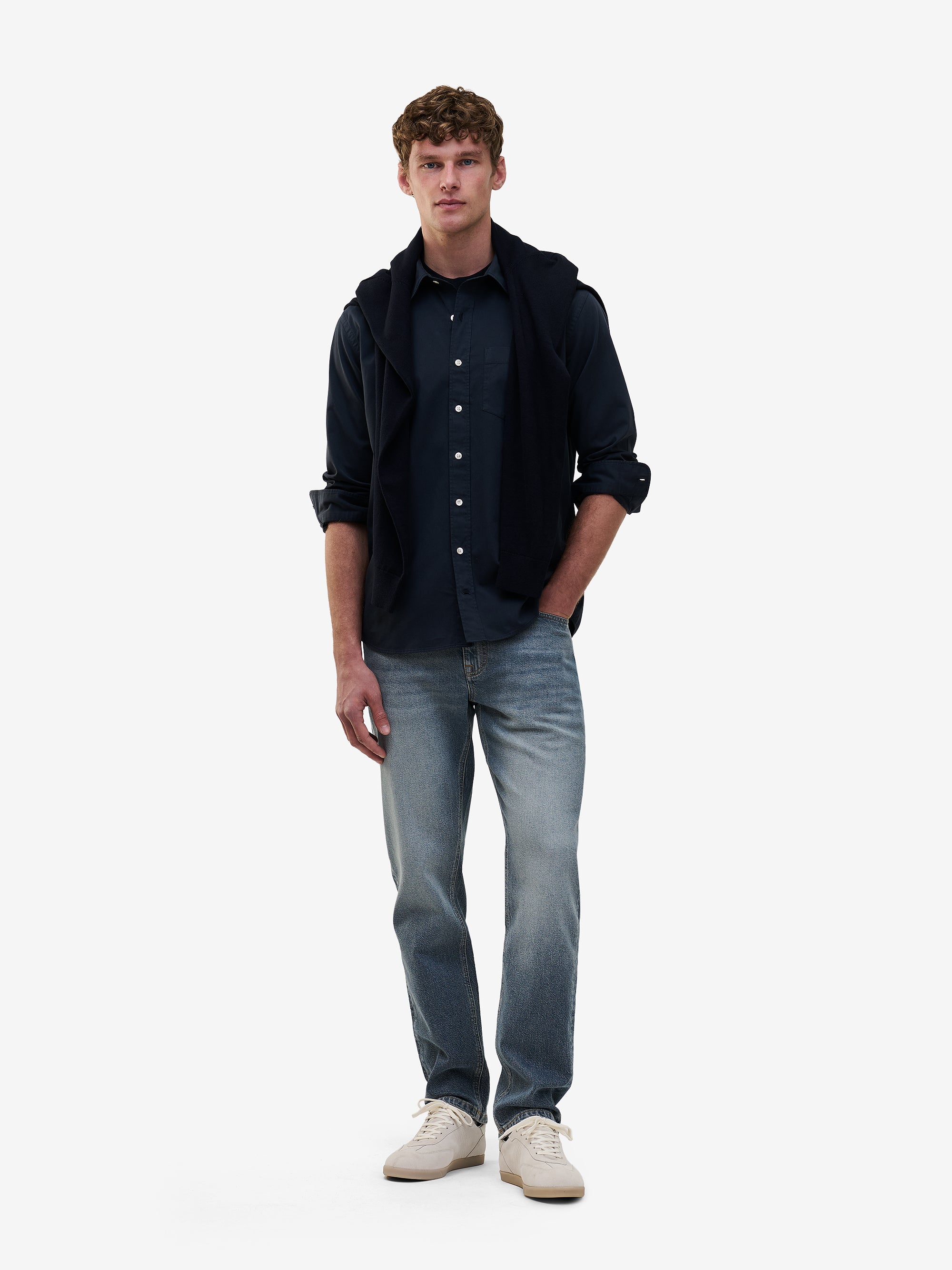 Brookvale Twill Cotton SH01010-NVY