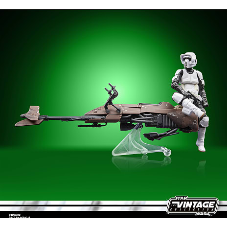 Disney Star Wars figur - Speederbike med Scout Trooper